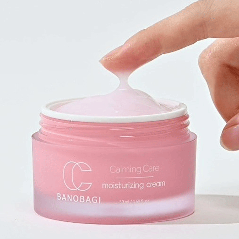 BANOBAGI Calming Care Moisturizing Cream 50ml - Soothing Hydration for Sensitive Skin - Perfect for Daily Skincare Routine & Post-Treatment Care