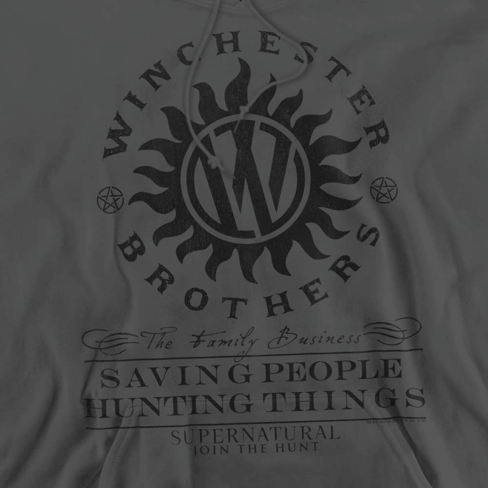 Supernatural Winchester Anti-Possession Symbol Hoodie - Unisex Pullover Sweatshirt for Men & Women | Perfect for TV Show Fans, Cosplay & Casual Wear