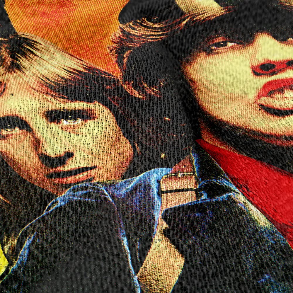 ACDC Highway to Hell Woven Tapestry Throw Blanket - 50x60 Inches Soft Cotton Blend Fringed Blanket for Bed, Sofa & Outdoor Use - Rock Music Gift for Fans