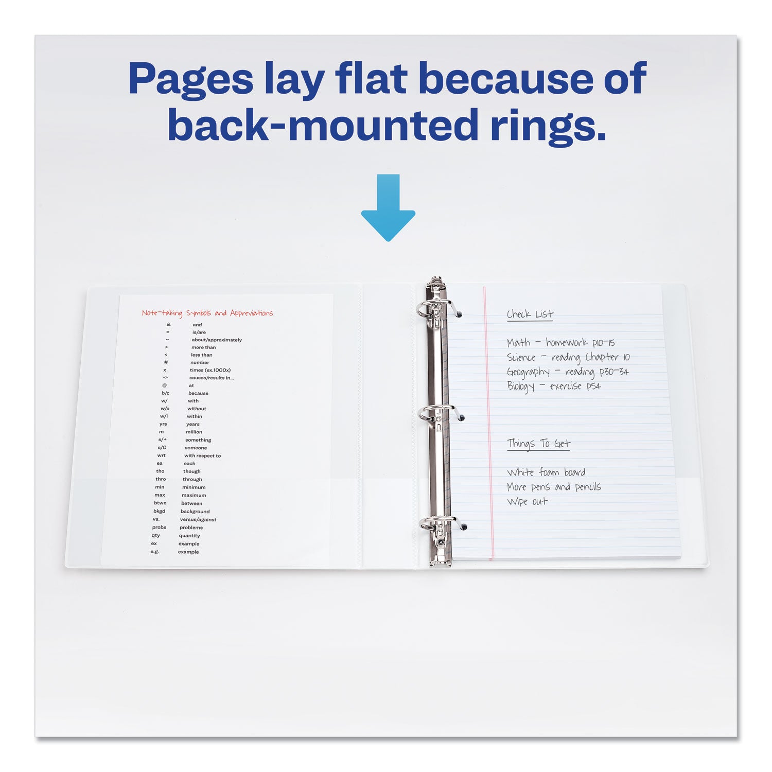Avery® Durable 3-Ring Binder with Durahinge & Slant Rings - 1.5