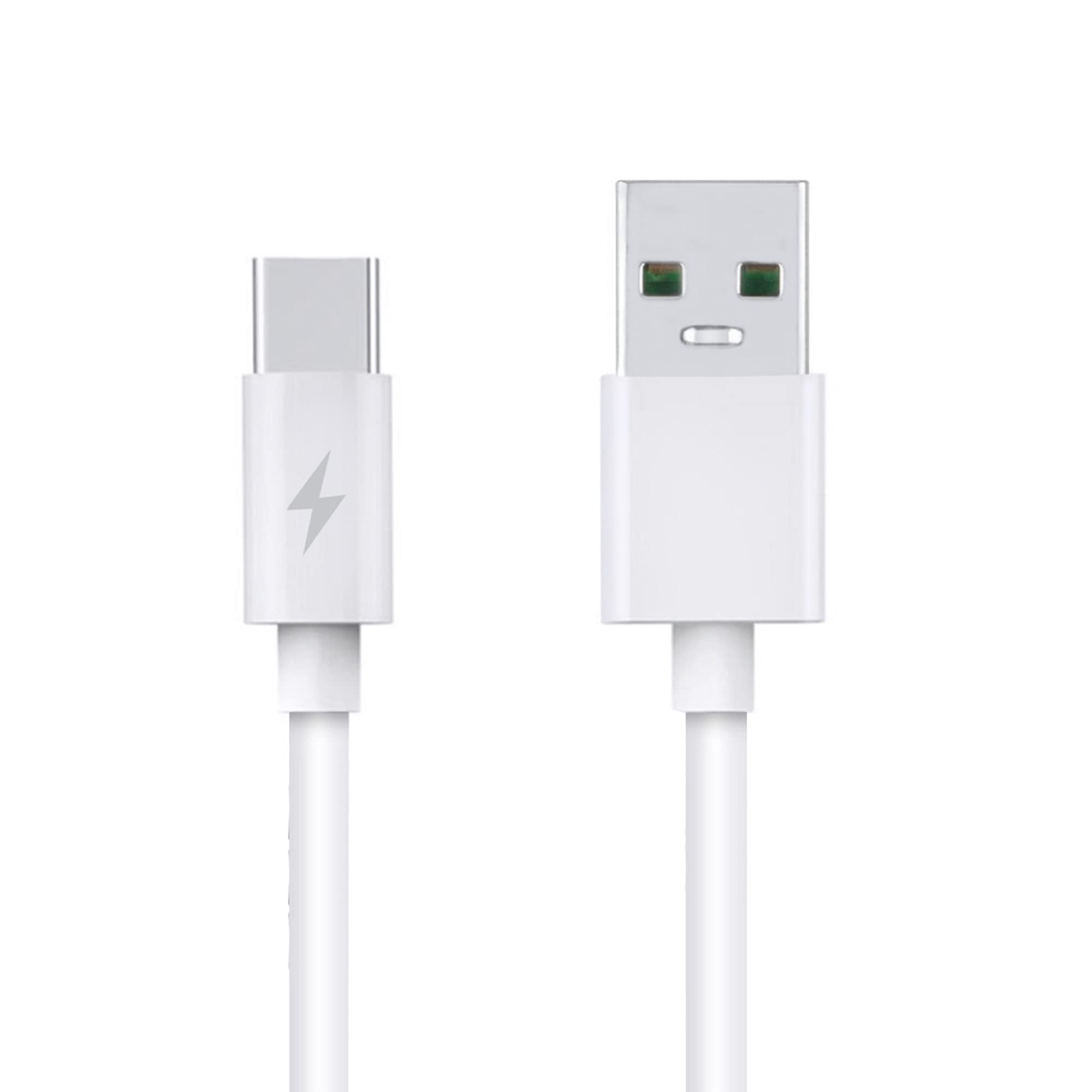 3.3ft White 5A Fast Charging USB-C Cable for Xiaomi Mi A2/A3/Max 3/Pad 4/9 5G - High Speed Data Sync & Power Delivery - Perfect for Home, Office & Travel Charging Needs