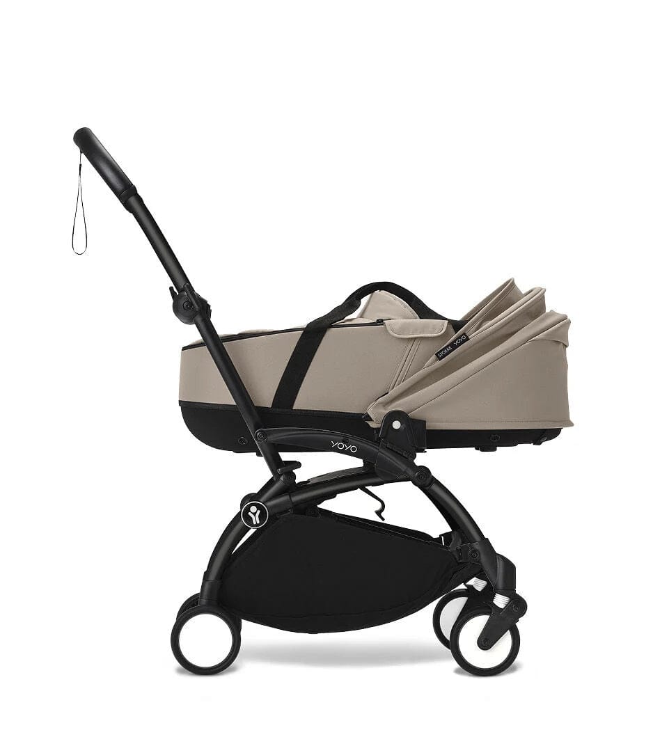 Stokke YOYO 3 Lightweight Travel Stroller with Bassinet - Compact Foldable Baby Pushchair for Airplane & City Use
