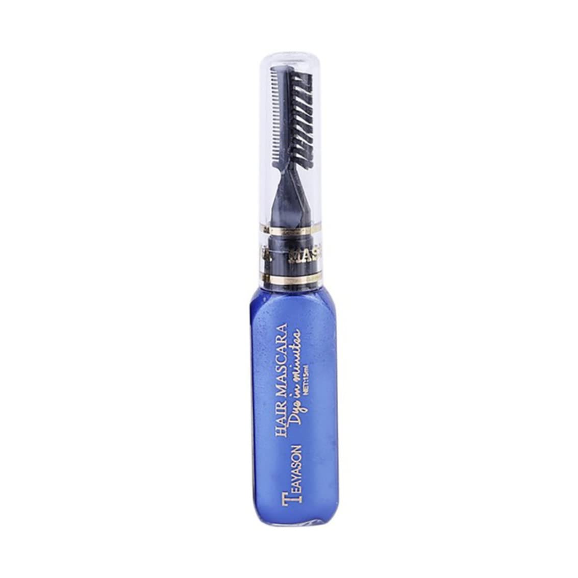 1PC Temporary Hair Color Chalk - Non-Toxic Washable Hair Dye Stick & Mascara for Instant Color (Blue) | Perfect Hair Styling Tool for Parties, Halloween & Cosplay