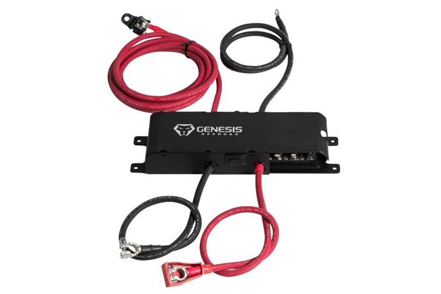 Genesis Offroad Universal Gen 3 Power Hub - 12V 100W Car Power Inverter with Dual USB Ports for Camping, Road Trips & Outdoor Adventures
