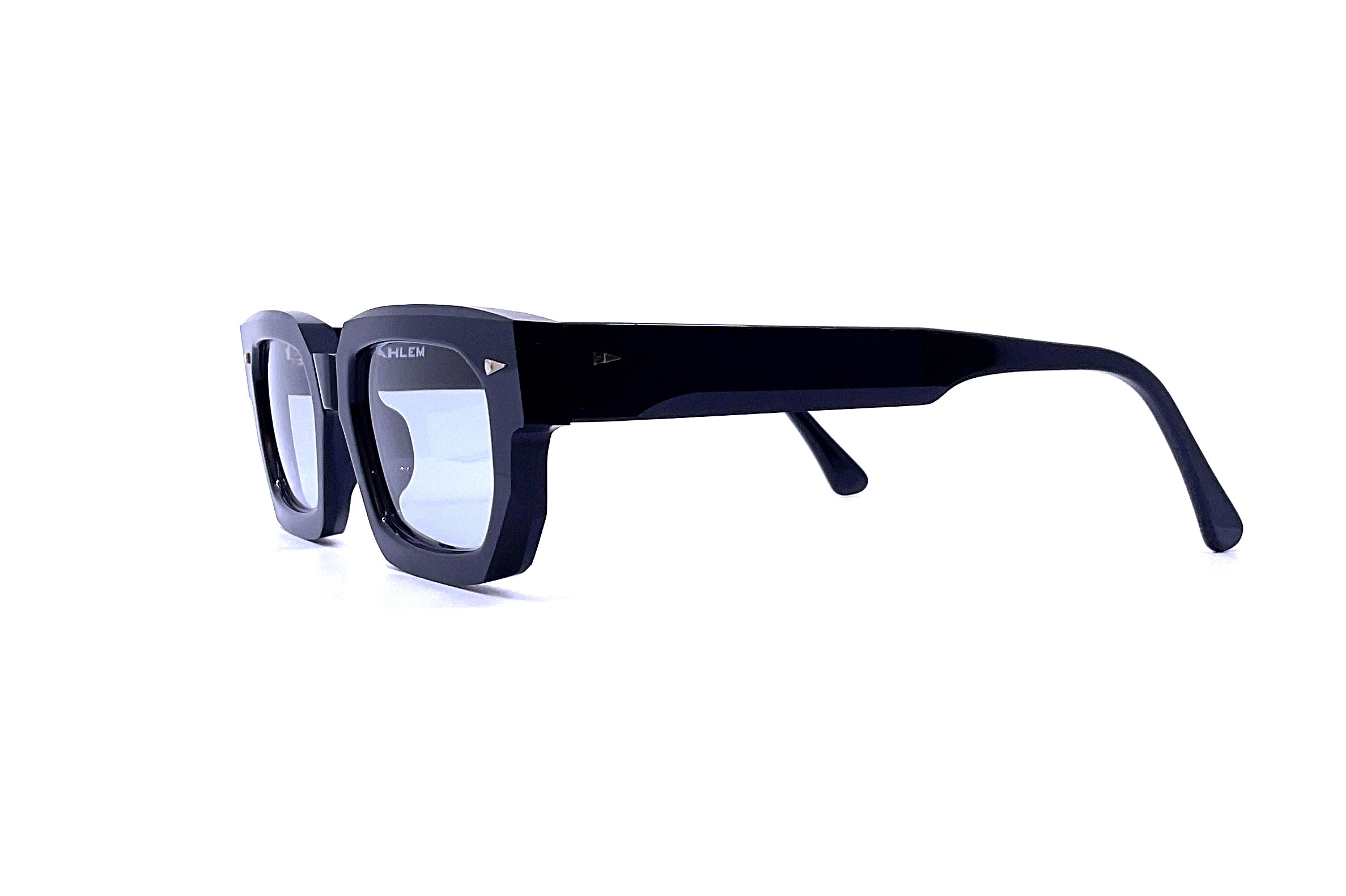 Ahlem Bonaparte Black Sunglasses - Polarized UV Protection Aviator Sunglasses for Men & Women - Perfect for Driving, Travel, and Outdoor Activities