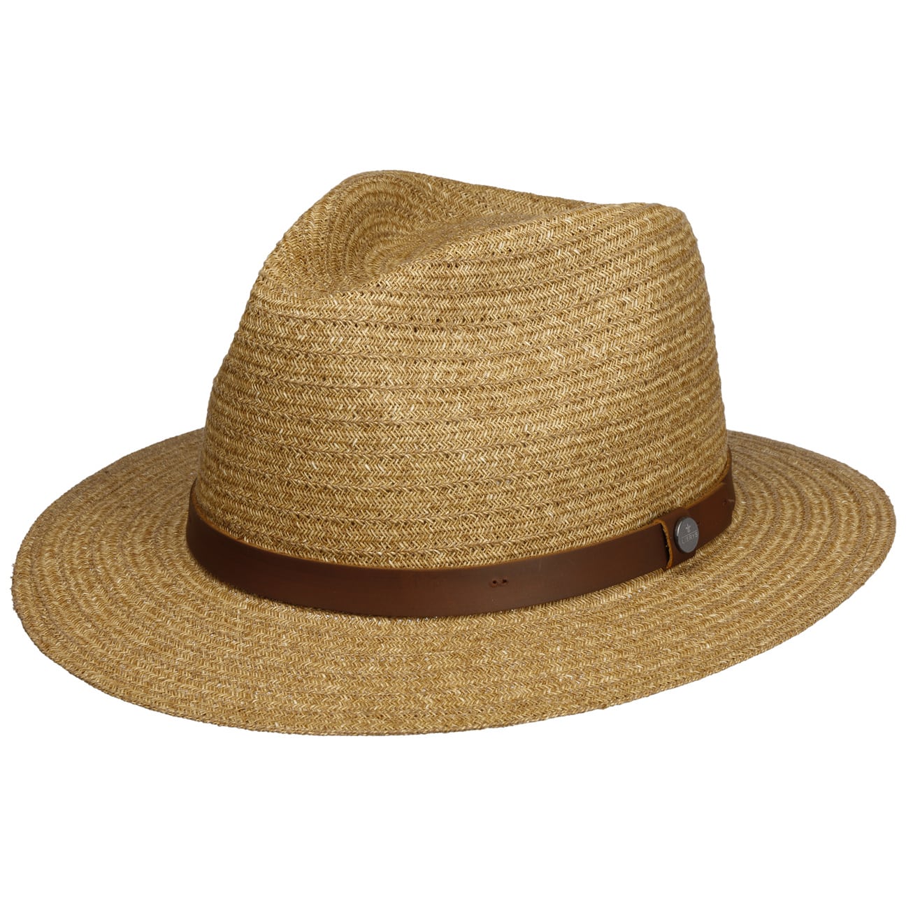 Lierys Grandfalls Toyo Traveller Straw Hat - Wide Brim Sun Hat for Women & Men - Perfect for Beach, Travel, and Summer Outdoor Activities