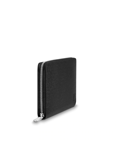 LV Zippy Organizer Wallet in Taiga Leather - Slim Card Holder for Men & Women - Perfect for Travel, Business & Everyday Use