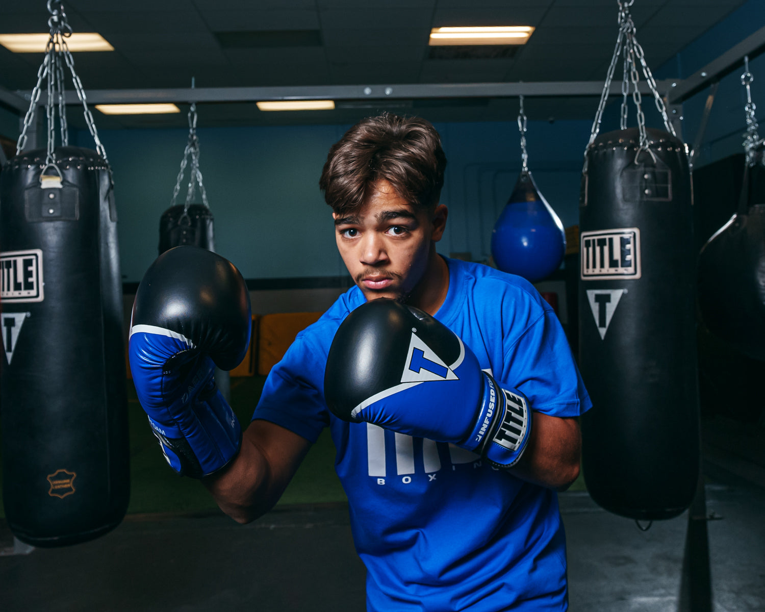 TITLE Boxing Infused Foam Training Gloves 2.0 - Premium Boxing Gear for MMA, Kickboxing & Fitness Workouts - Perfect for Sparring, Bag Work & Training Sessions