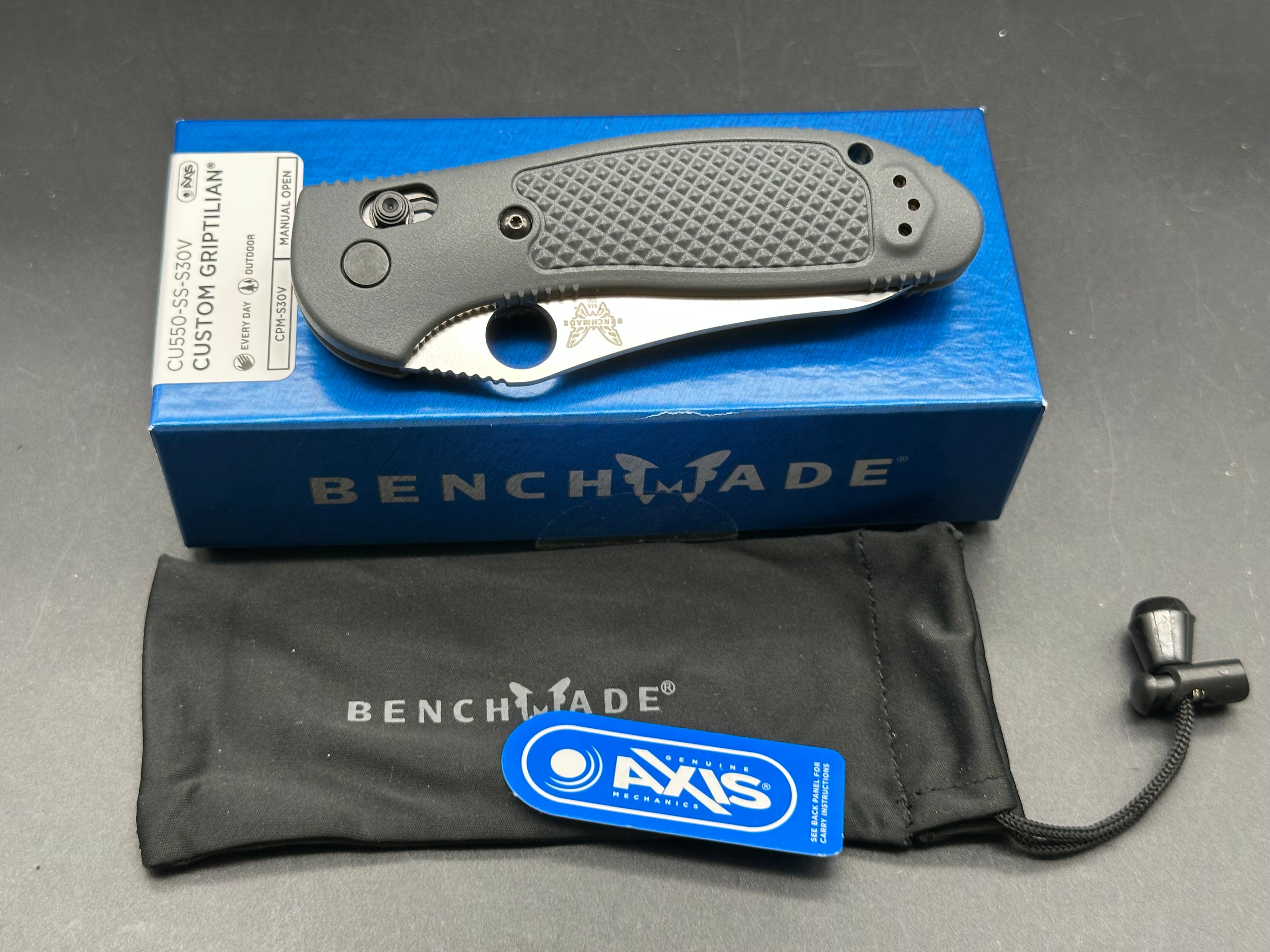 Benchmade Griptilian Custom Knife - 3.45