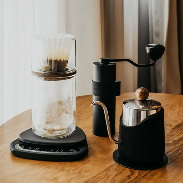 Normcore Ultra Thin Digital Coffee Scale - Precise 0.1g Measurement for Pour Over, Espresso & Home Brewing | Compact Kitchen Scale for Baristas & Coffee Enthusiasts