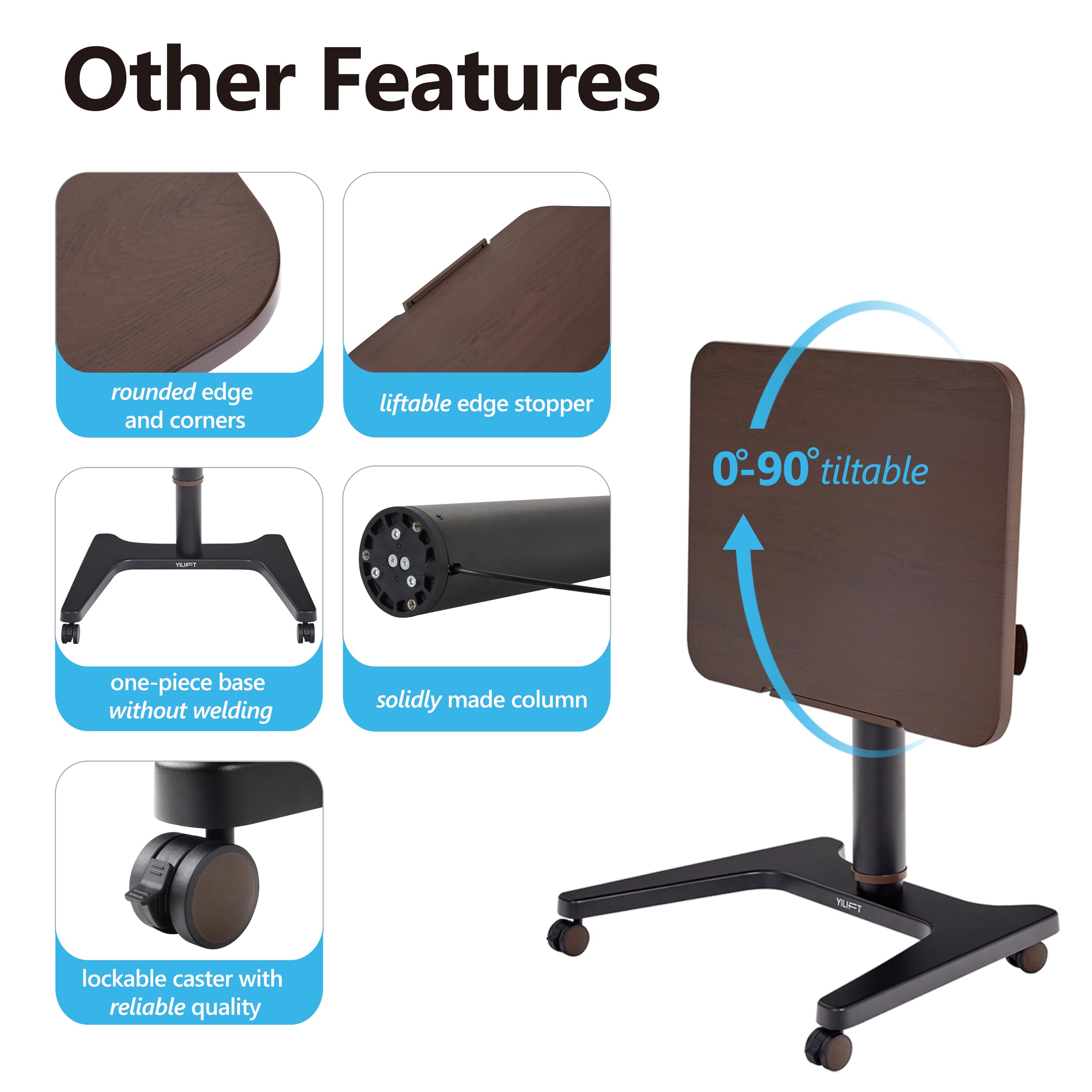Adjustable Height Electric Standing Desk - 30.3