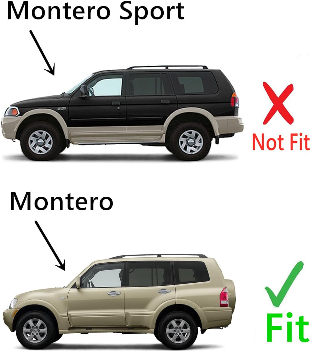 Replacement Driver Side Front Door Window Glass for 2001-2006 Mitsubishi Montero | OEM Fit & Easy Installation | Perfect for Auto Glass Repair & Replacement