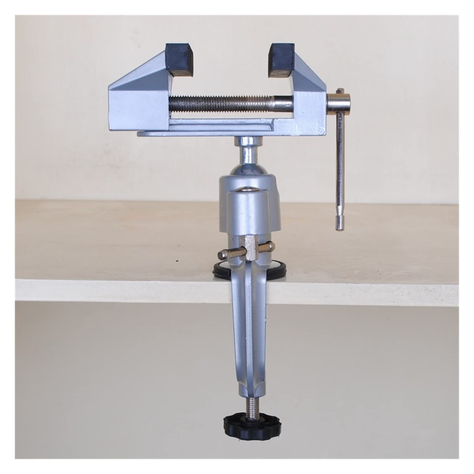 Universal Electric Drill Stand Holder - Swivel Table Vise & Bench Clamp Bracket for Woodworking | Multifunctional Movable Home Vice & Grinder Accessory | Perfect for DIY Projects, Metalworking, and Home Workshop Use