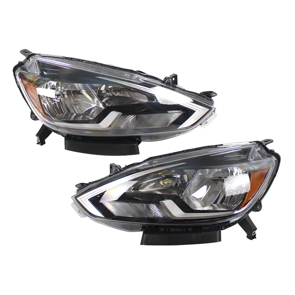 BST BSSP Halogen Headlights for 2016-2018 Nissan Sentra - Perfect Night Driving Upgrade
