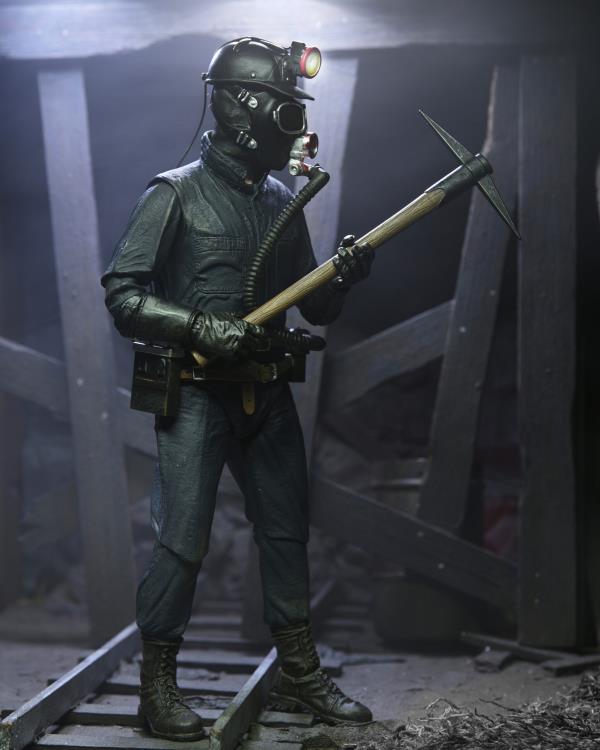My Bloody Valentine Ultimate Miner Action Figure - Collectible Horror Toy for Fans, Perfect for Display & Halloween Decor
