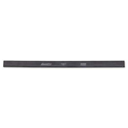 Unger ErgoTec 14-Inch Soft Rubber Replacement Squeegee Blades for Windows, Cars & Glass Cleaning - Black Rubber Squeegee Refill for Professional and Home Use