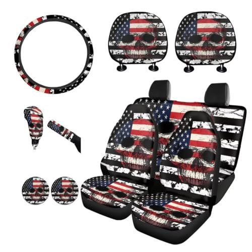 American Flag Skull