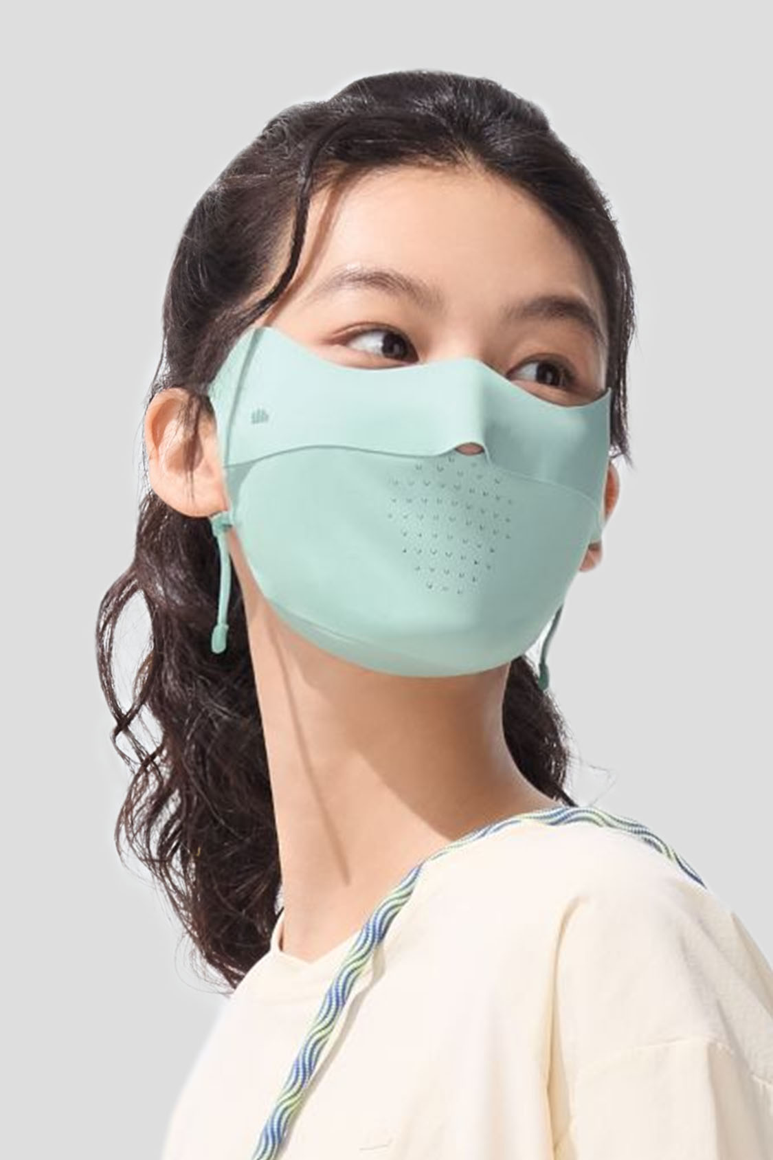 UPF50+ Lightweight Seamless Eye Shield Sun Mask for Outdoor Sports & Driving - AL203 Sun Protection for Running, Cycling, Hiking
