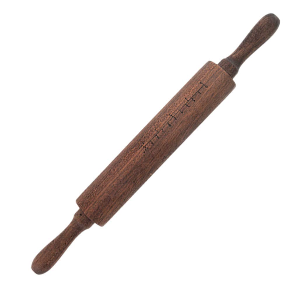 1pc Non-Stick Wooden Rolling Pin - Dough Roller for Baking, Pastry, Dumplings & Cookies - Perfect for Homemade Pies, Pizza Dough & Craft Projects