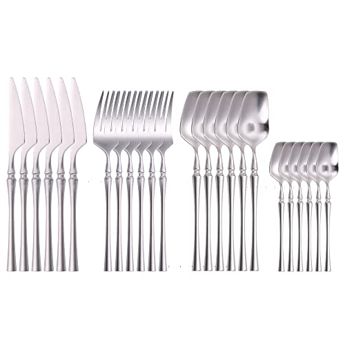 Silver 24pcs