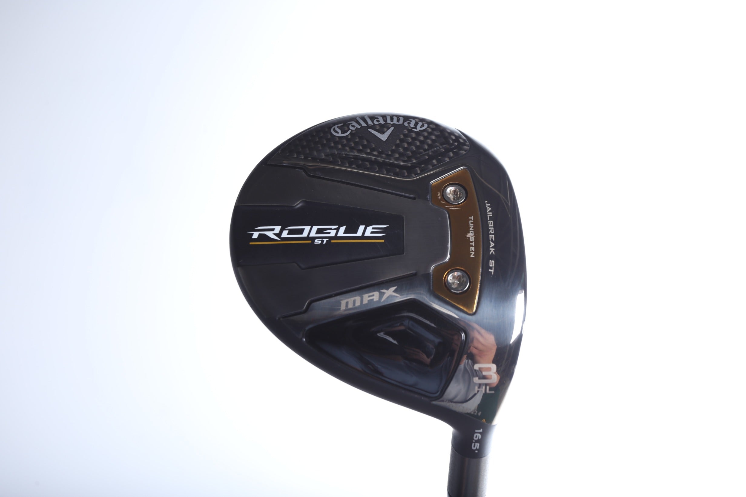 Used Callaway Rogue ST MAX 3HL Fairway Wood - Right Handed 16.5° Extra Stiff Flex Golf Club for Men | Perfect for Long Fairway Shots & Tee Box Drives
