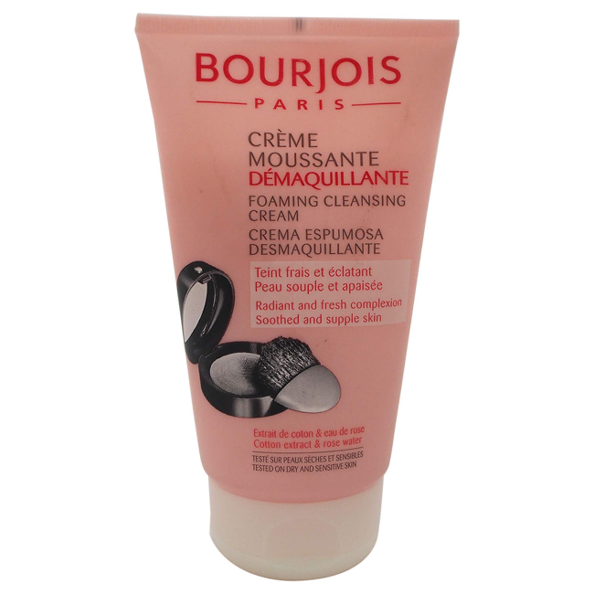 Bourjois Make-Up Remover Cleansing Foam - Gentle Facial Cleanser for Sensitive Skin | Perfect for Daily Makeup Removal & Skincare Routine