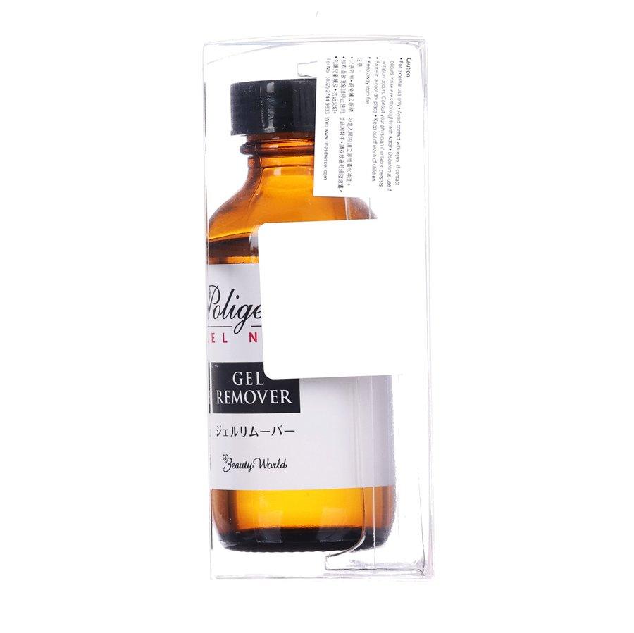 BEAUTY WORLD Poligelica Nail Gel Remover - Professional Soak Off Solution for Acrylic & Gel Nails | Perfect for Salon & Home Manicure