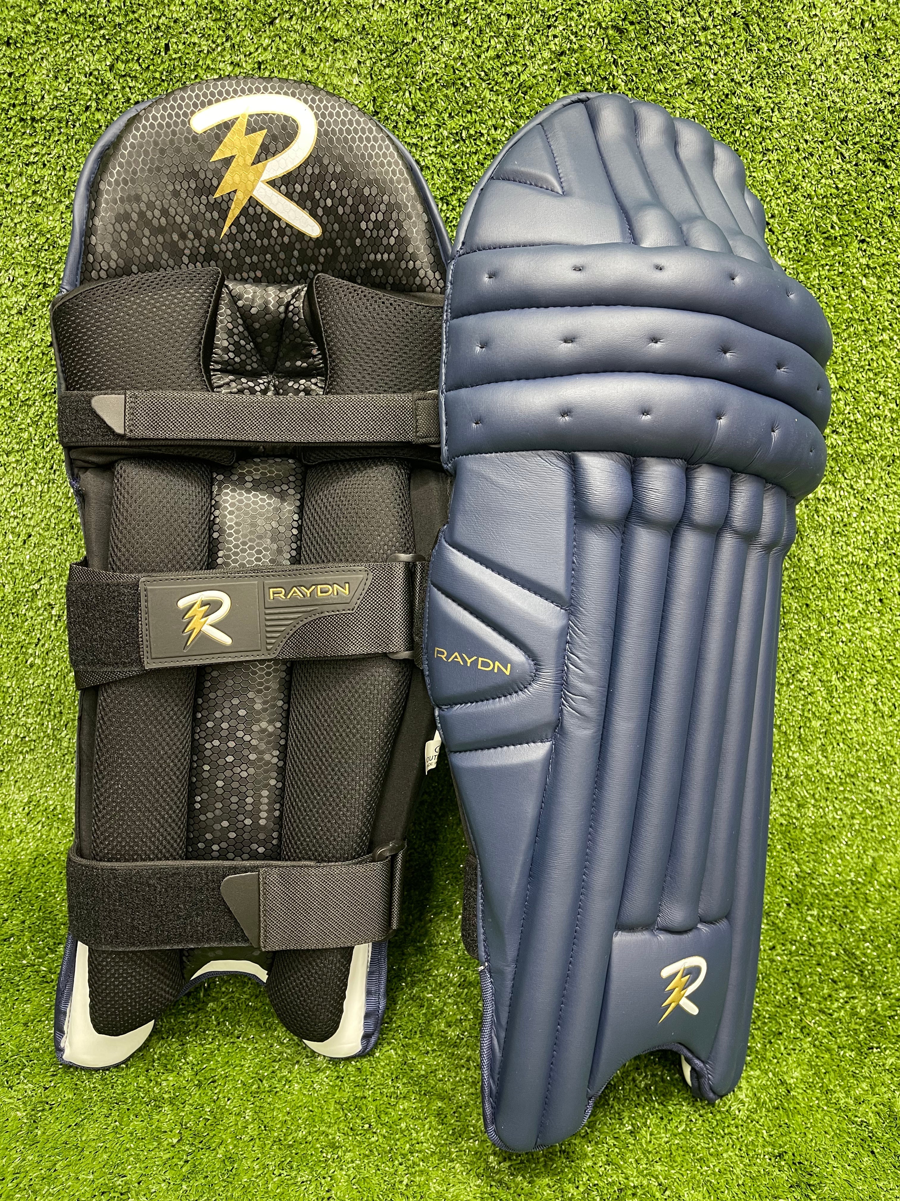 Raydn Cricket Junior/Youth Batting Pads - Lightweight Protective Leg Guards for Kids Cricket Practice & Matches - Perfect for Training, Games & School Cricket Teams