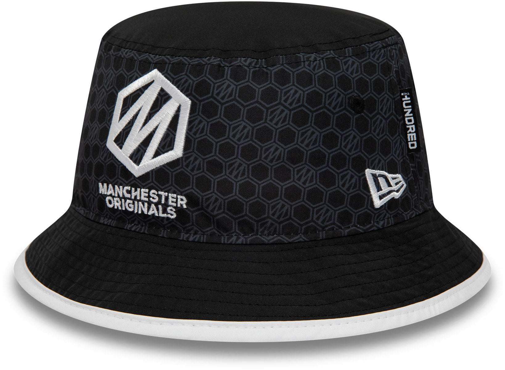Manchester Originals The Hundred New Era All Over Print Bucket Hat - Official Cricket Fan Gear for Outdoor Sports & Summer Fashion