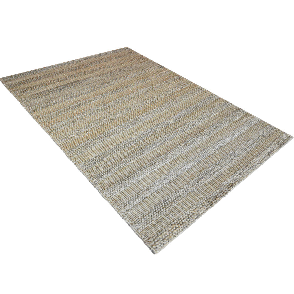 Handmade Jute Braided Rug - Natural Fiber Floor Mat for Living Room, Bedroom & Entryway - Eco-Friendly Home Decor (5x8 Feet, Beige) | Perfect for Boho, Farmhouse & Coastal Style Homes