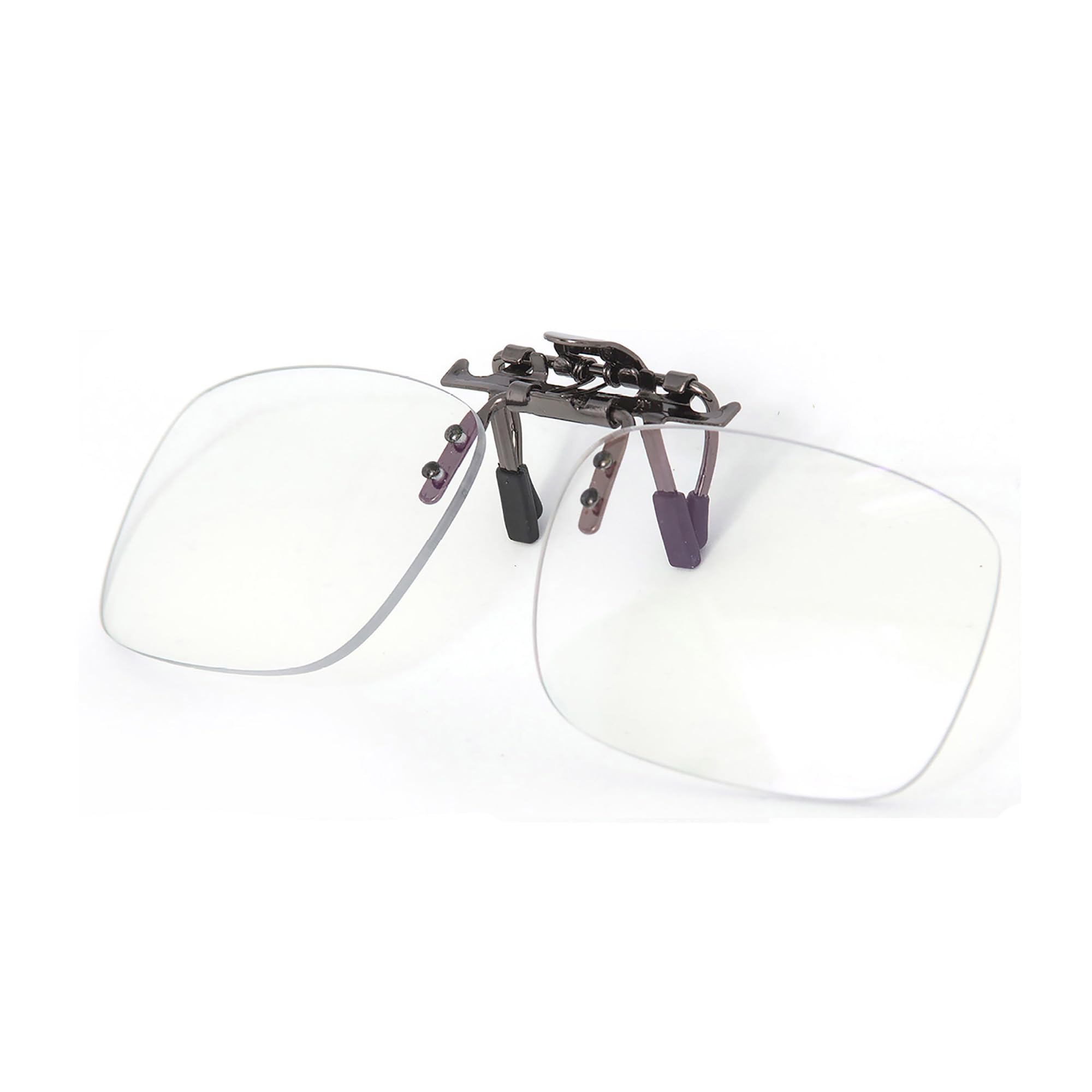 Blue Light Blocking Clip On Glasses for Computer & Gaming - Flip-Up Anti Eye Strain Glasses - Digital Eye Protection for Screen Time - Perfect for Office Work, Video Gaming & Nighttime Reading