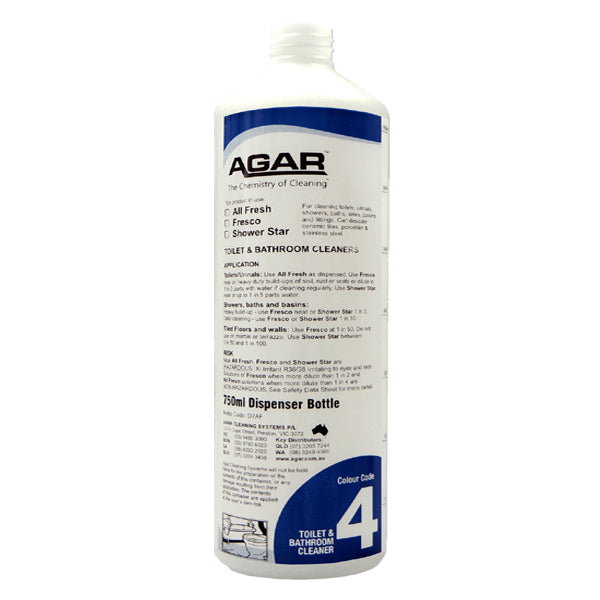 Eco-Friendly All-in-One Washroom Cleaner | Agar Fresco | Safe for Bathrooms, Kitchens & Tiles | Gentle Yet Powerful Cleaning