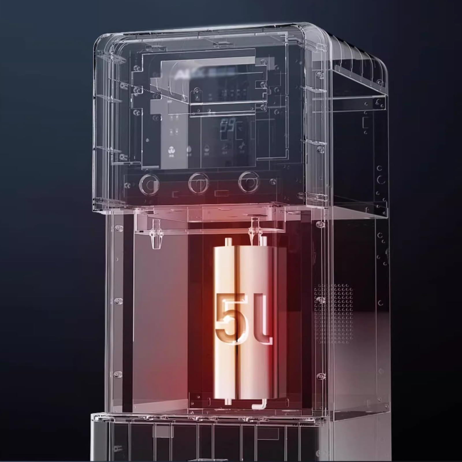 Instant Hot & Cold Water Dispenser for Home & Office - Desktop Water Purifier with Quick Heating Technology - Perfect for Coffee, Tea, and Instant Meals
