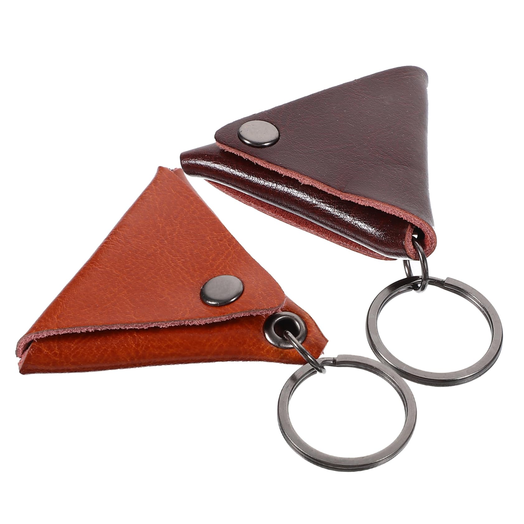 2-Pack Guitar Pick Holder Keychain - Durable Plectrum Storage Pouch for Guitarists | Compact Guitar Pick Case with Carabiner Clip | Perfect for Travel, Practice & Stage Performances