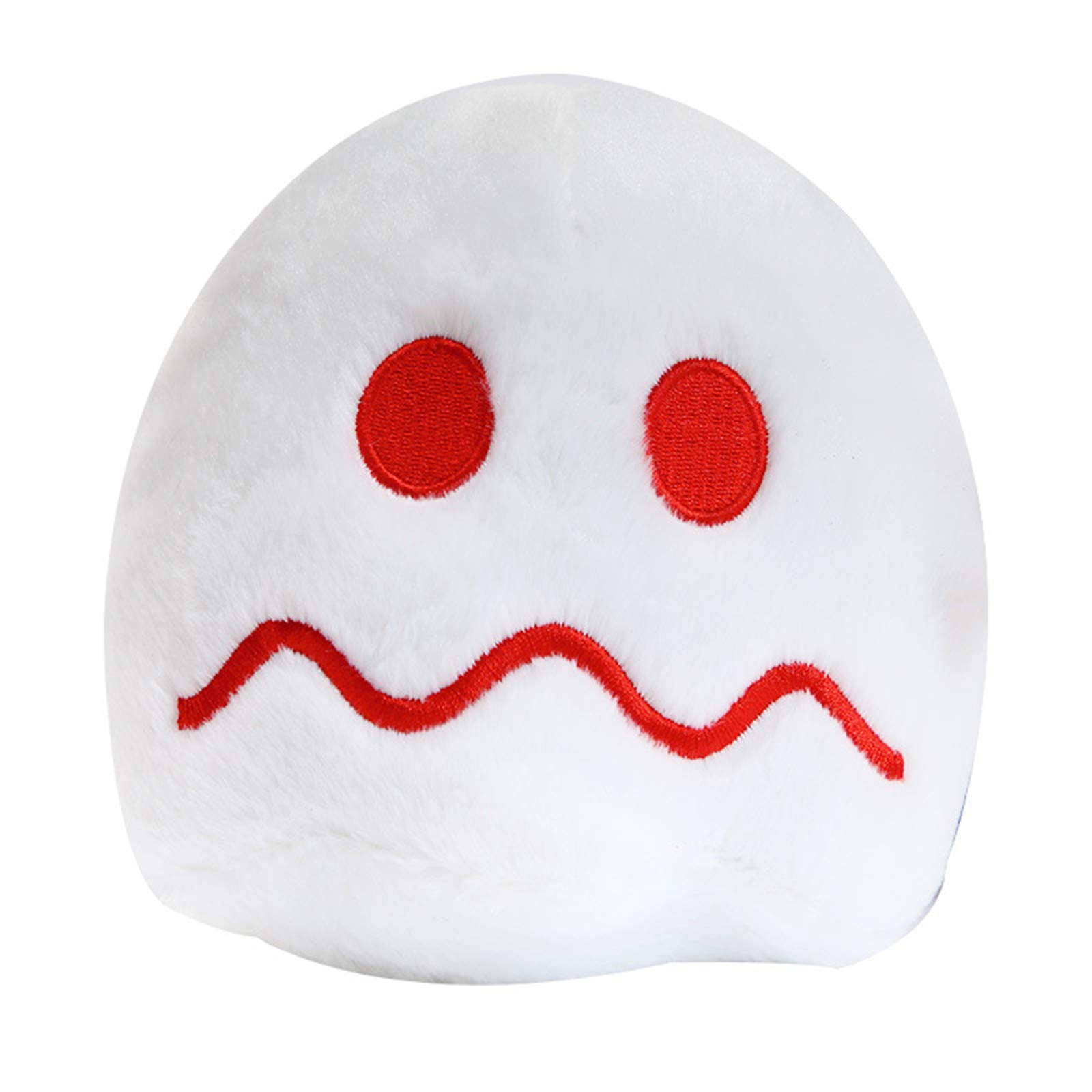 Pingong 6 Inch Pac-Man Ghost Plush Toy - Soft & Cuddly Stuffed Animal for Kids | Perfect for Easter, Children's Day & Birthday Party Decorations | Great Gift Idea for Gamers & Anime Fans (Dark Blue)