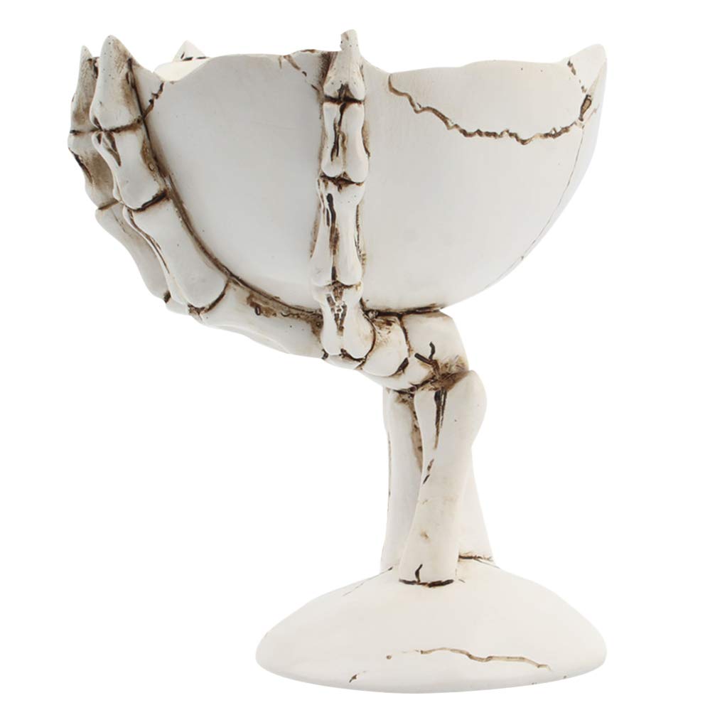 Skeleton Candy Bowl - Halloween Resin Tray for Party & Home Decor
