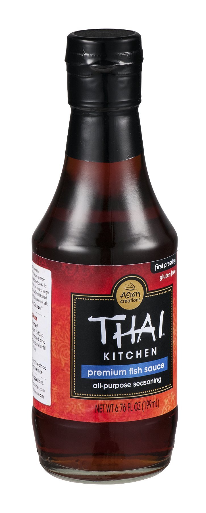 Premium Thai Kitchen Fish Sauce, 7 oz (Pack of 12) – Authentic Asian Flavor for Cooking, Marinades & Dipping Sauces