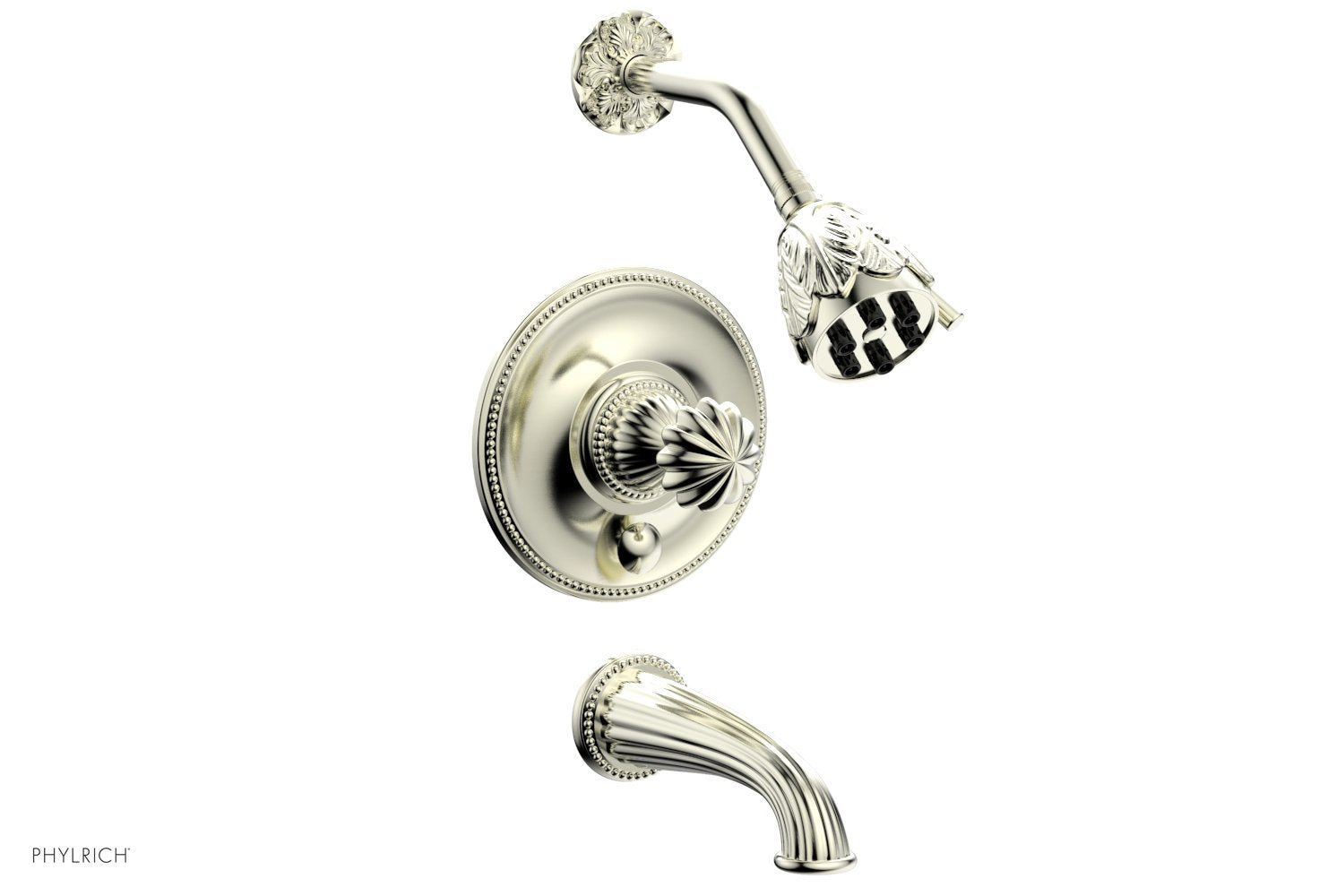 GEORGIAN & BARCELONA Pressure Balance Tub and Shower Faucet Set PB2361 - Chrome Finish, Thermostatic Valve for Bathroom, Perfect for Modern Home Renovation and Spa-Like Shower Experience