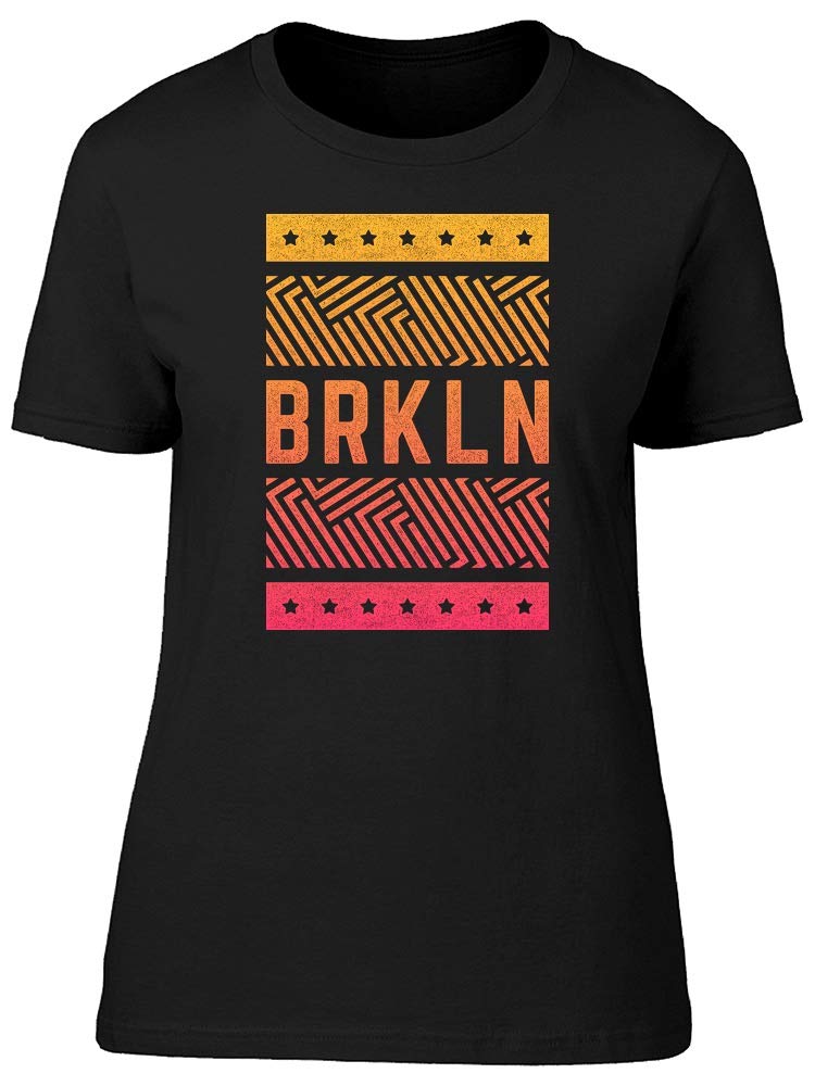 Smartprints Red and Yellow Brooklyn Graphic T-Shirt for Men - Casual Streetwear, Urban Fashion, Everyday Comfort Wear for Outings & Relaxation