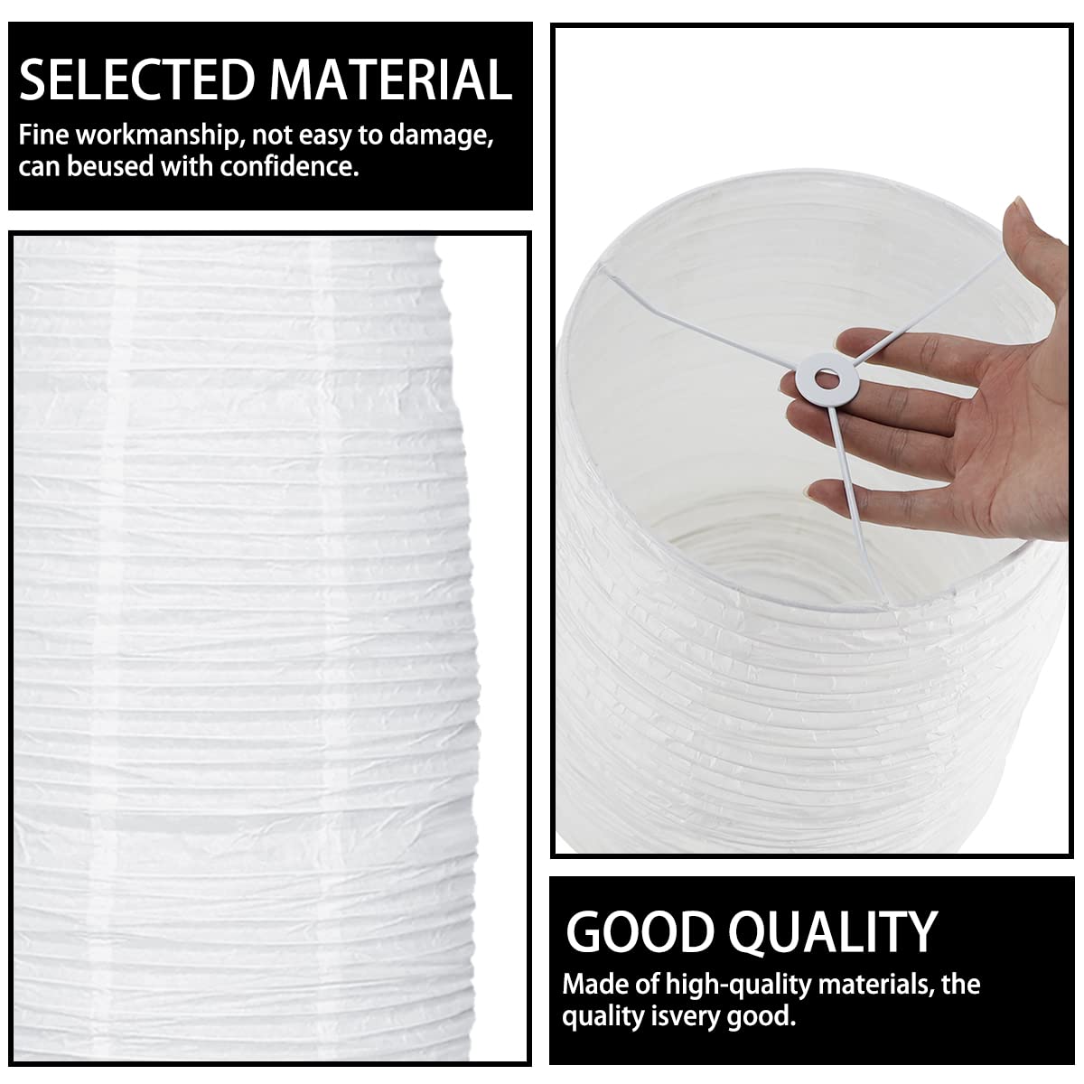 FERCAISH Foldable Rice Paper Floor Lamp Shade - Minimalist Modern Paper Light Bulb Cage for Living Room, Bedroom, Office - Soft Ambient Lighting for Cozy Home Decor & Meditation Spaces