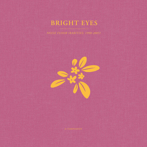 Bright Eyes - Noise Floor: A Companion (Gold Vinyl LP) | Indie Folk Album for Collectors & Music Lovers | Perfect for Home Listening & Vinyl Enthusiasts