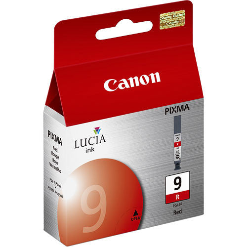 Canon LUCIA PGI 9 Red Ink Cartridge - High-Quality Printer Ink for Canon Printers | Perfect for Home, Office & Photo Printing