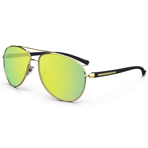 Gold Frame & Gold Lens
