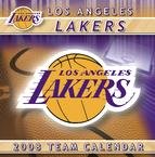 Los Angeles Lakers 2008 NBA Basketball Team Desk Calendar - Perfect for Office, Home & Gift for Lakers Fans