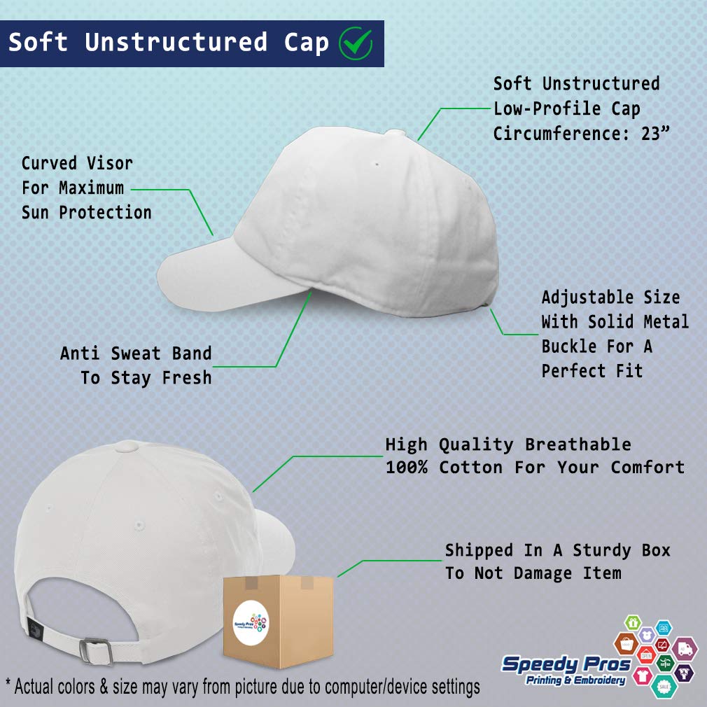 Speedy Pros Soft Baseball Cap with Daffodil Flower Embroidery - Breathable Cotton Dad Hat for Men & Women - Perfect for Outdoor Activities, Sports, and Casual Wear