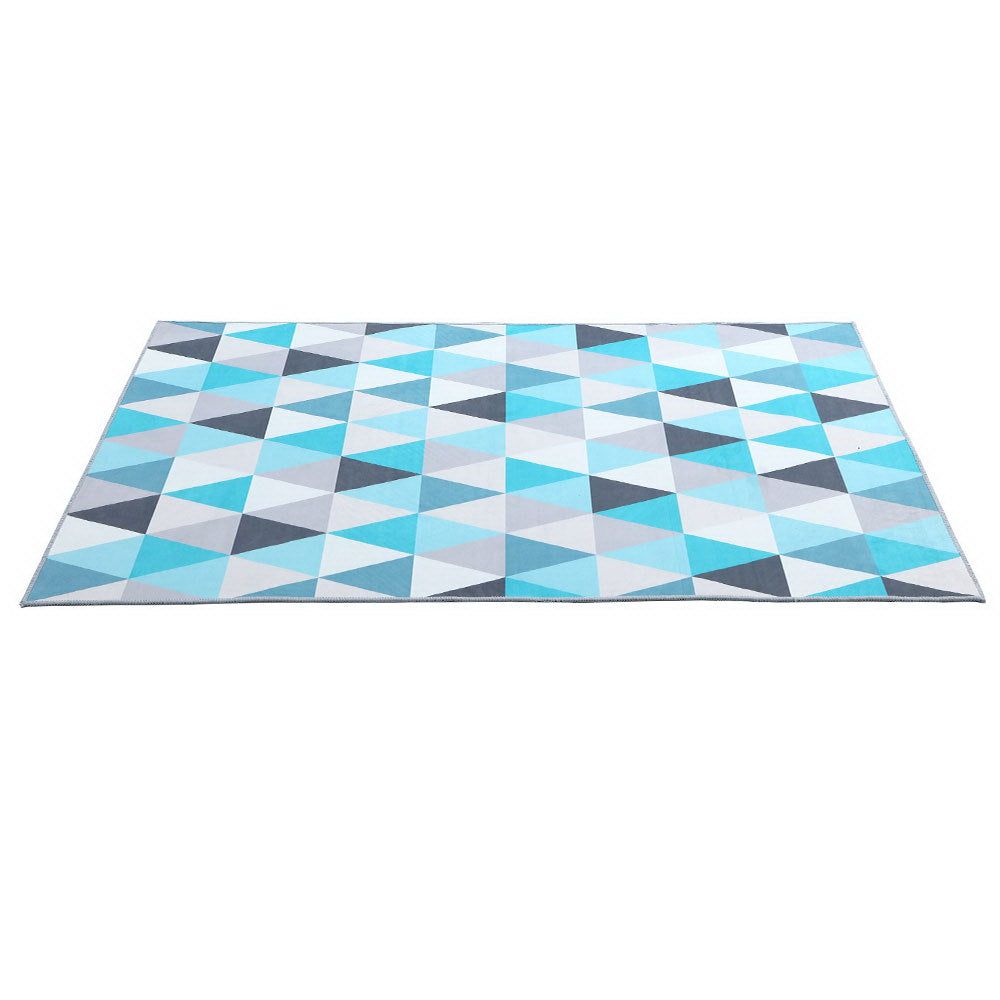 Artiss 200x290cm Modern Short Pile Area Rug - Non-Slip Living Room Carpet for Bedroom, Home Decor & High Traffic Areas