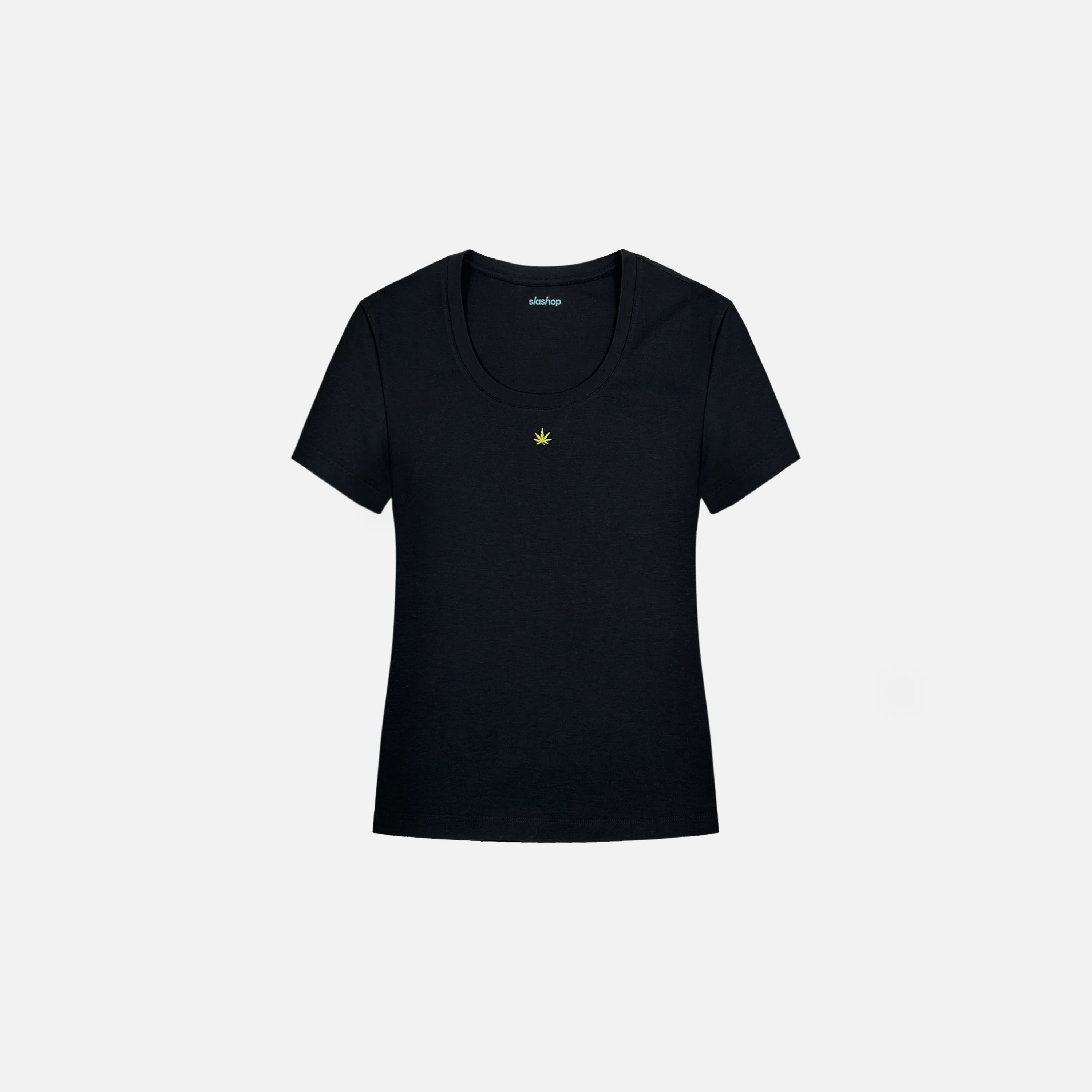 Organic Hemp Scoop Neck T-Shirt - Sustainable Summer Essential for Women | Eco-Friendly Casual Wear for Beach & Everyday Outfits