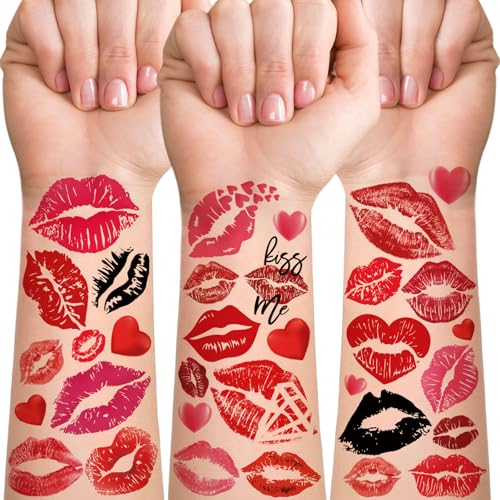 Lip Kiss Tattoos