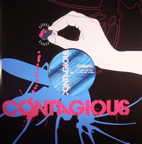 Chimpo Lock Off VIP 12 - Limited Edition Vinyl Record by Contagious Recordings (CON 024) | Perfect for DJs, Collectors & Electronic Music Enthusiasts