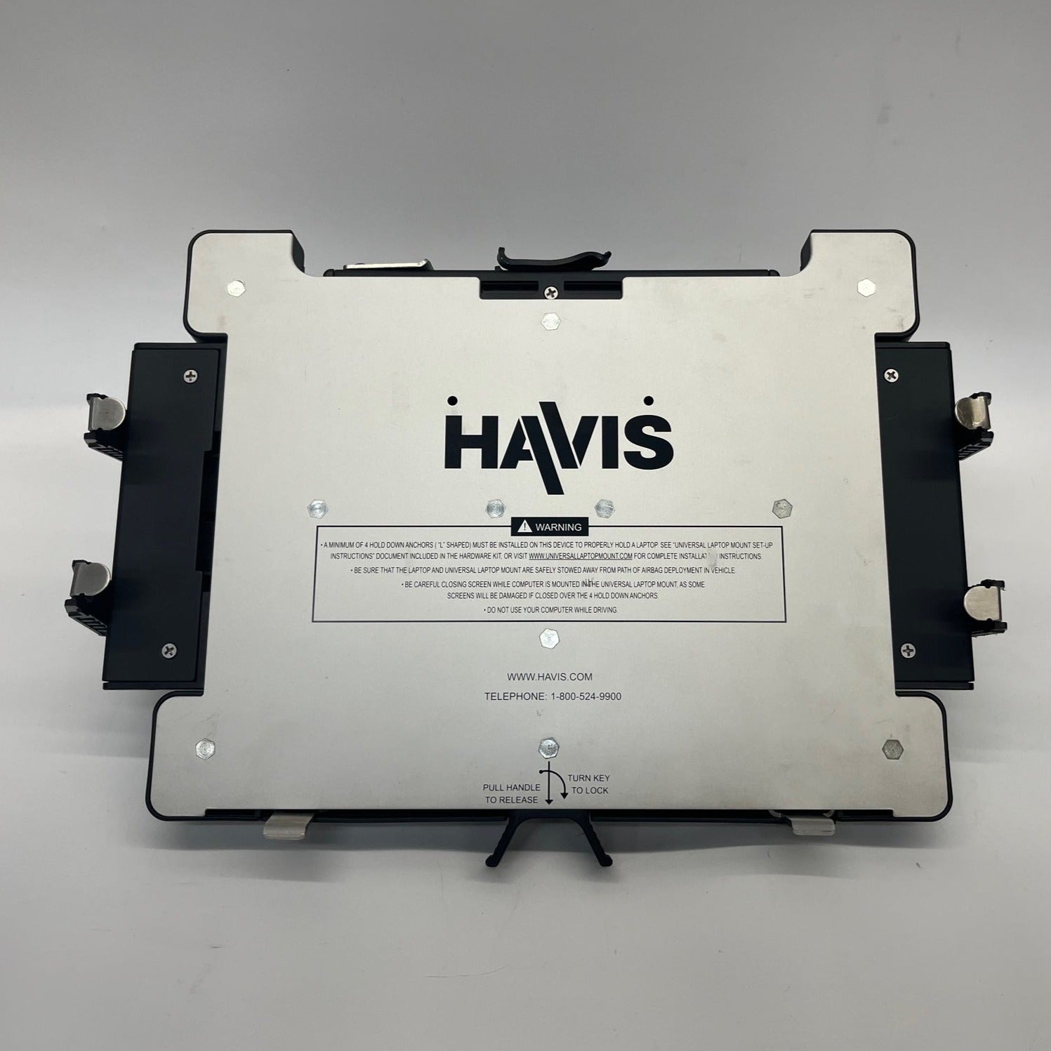 Havis UT X Laptop Dock - Universal Vehicle Mount for Police, EMS & Fleet Use - Secure Laptop Stand for Cars, Trucks & Emergency Vehicles